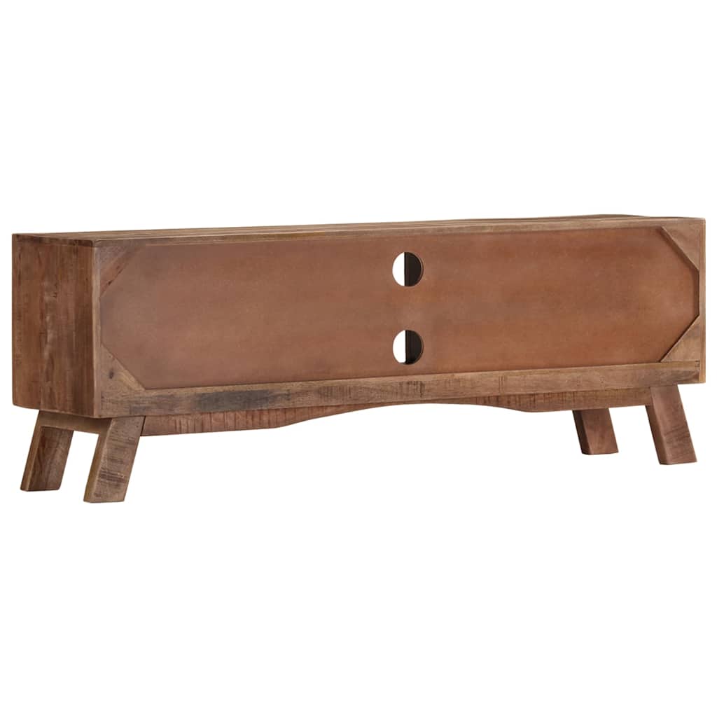 Vidaxl tv-meubel 110x30x40 cm ruw mangohout