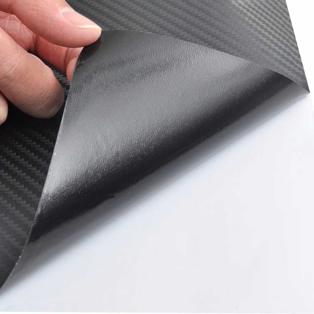 Vidaxl 2 st autofolie 3d 100x150 cm zwart