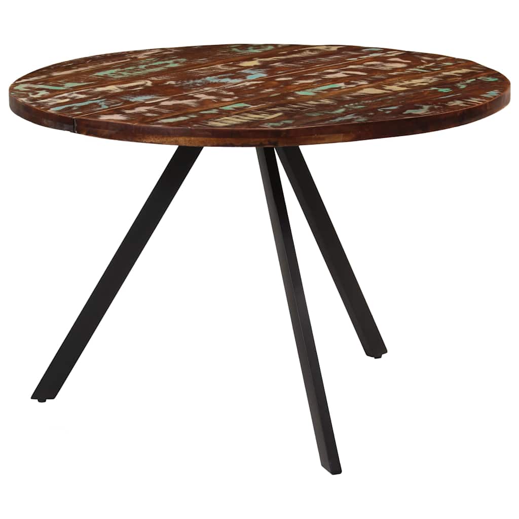 Vidaxl eettafel 110x75 cm massief gerecycled hout