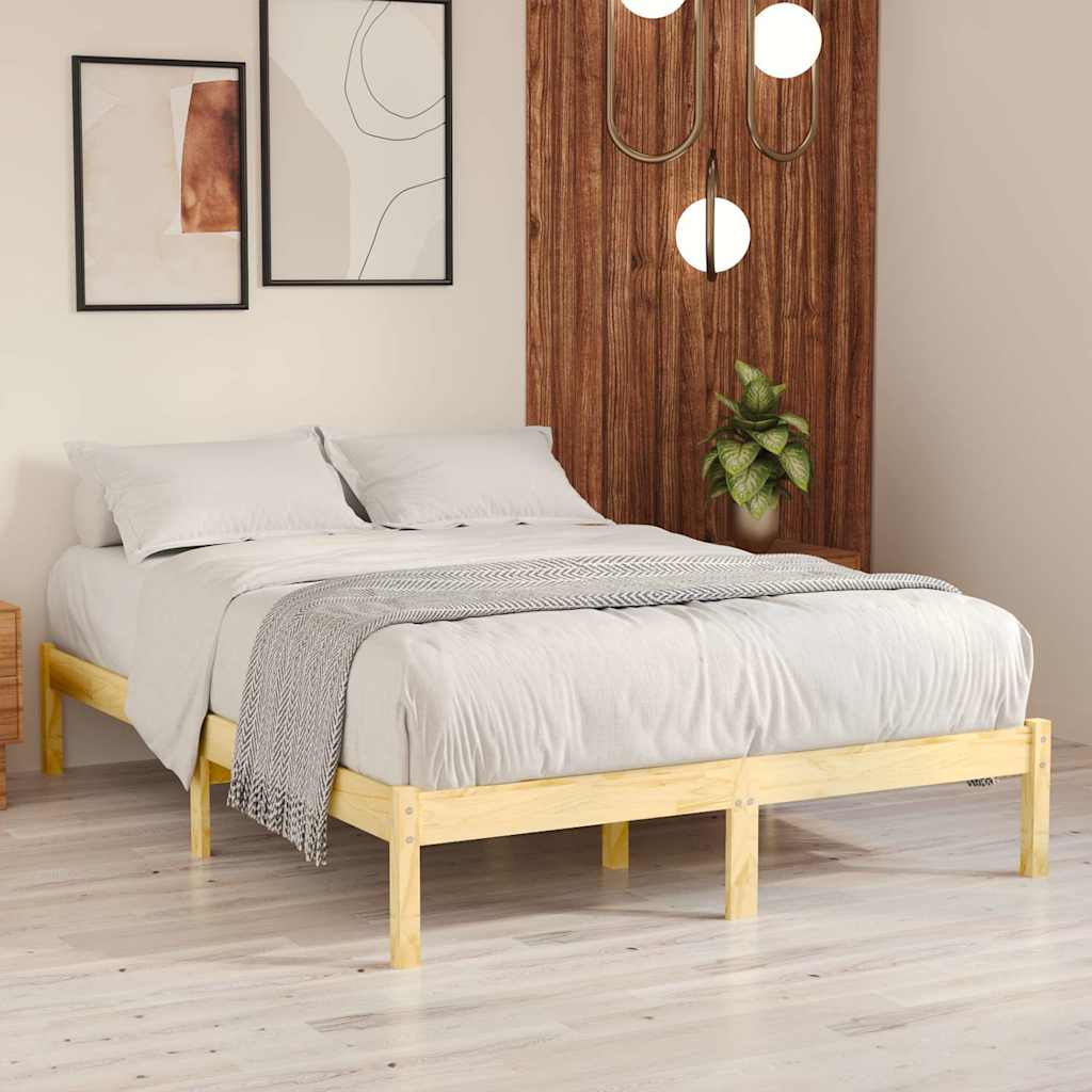 Vidaxl bedframe massief hout 120x190 cm