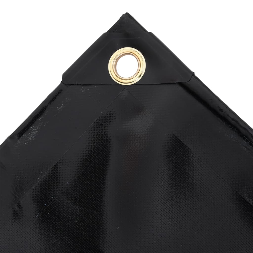 Vidaxl zeildoek 650 g m² 4x7 m zwart