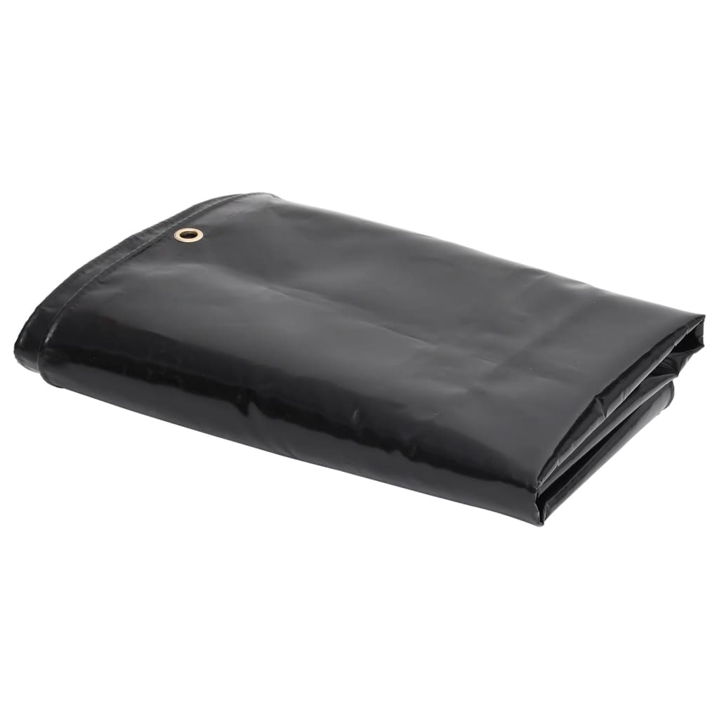 Vidaxl zeildoek 650 g m² 3,5x5 m zwart
