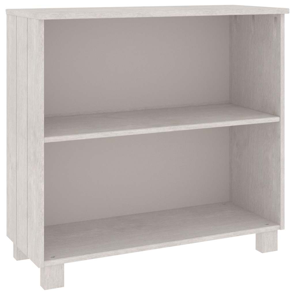 Vidaxl dressoir hamar 85x35x80 cm massief grenenhout wit
