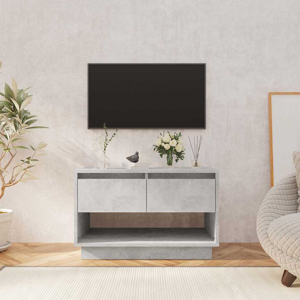 Vidaxl tv-meubel 70x41x44 cm bewerkt hout betongrijs