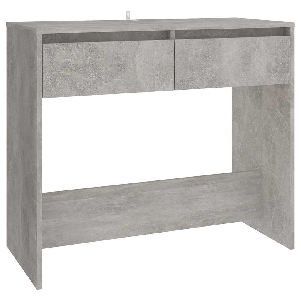 Vidaxl wandtafel 89x41x76,5 cm bewerkt hout betongrijs