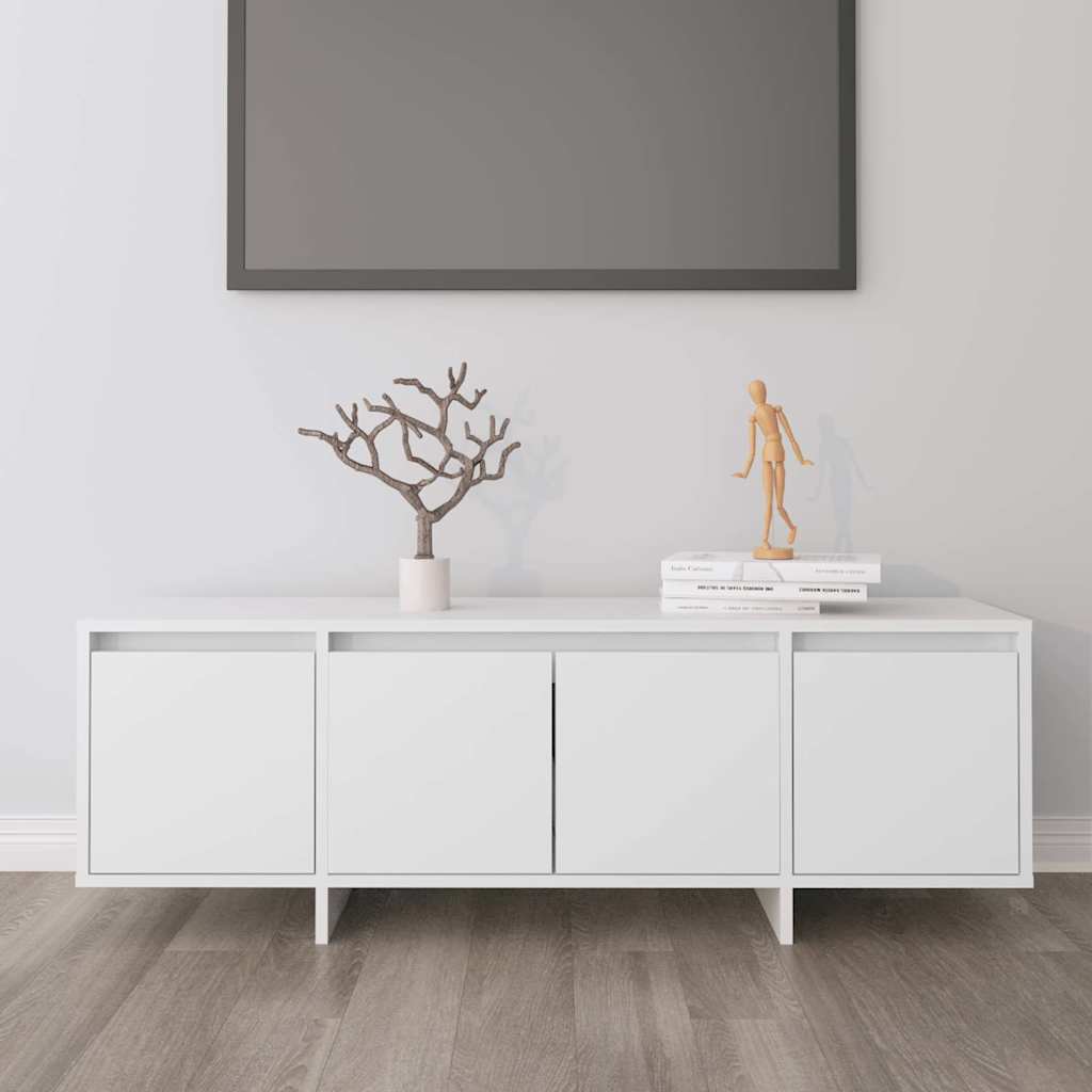 Vidaxl tv-meubel 120x30x40,5 cm bewerkt hout wit
