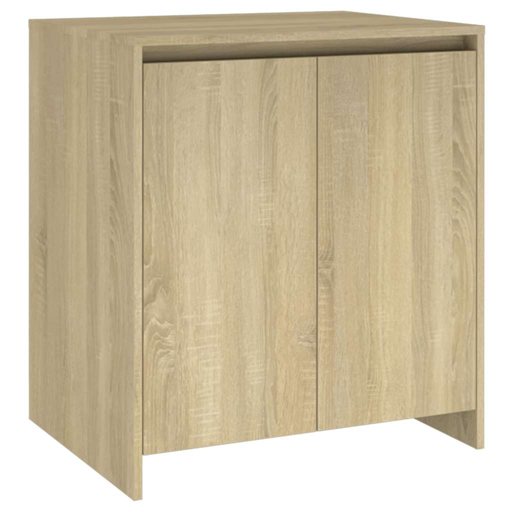 Vidaxl dressoir 70x41x75 cm bewerkt hout sonoma eikenkleurig
