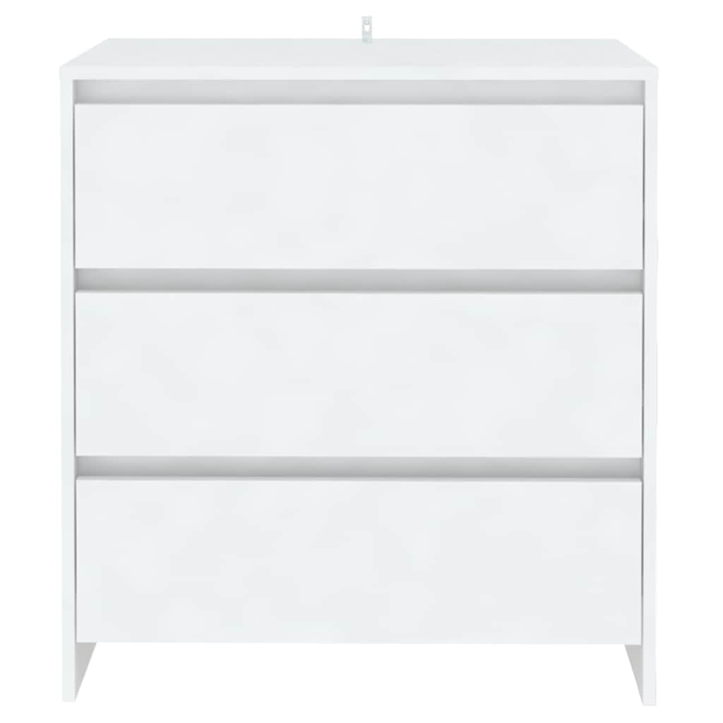 Vidaxl dressoir 70x41x75 cm bewerkt hout wit