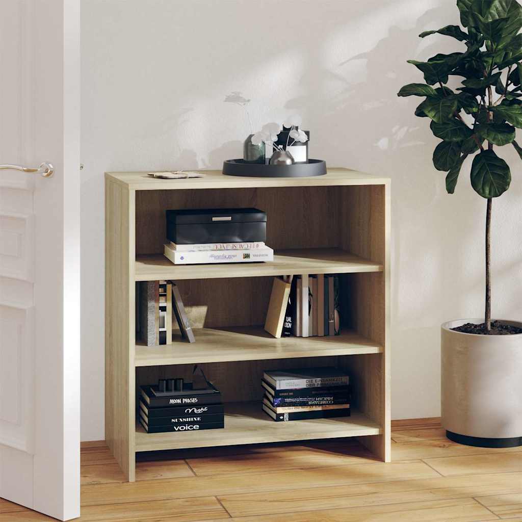 Vidaxl dressoir 70x40,5x75 cm bewerkt hout sonoma eikenkleurig