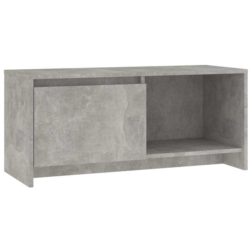 Vidaxl tv-meubel 90x35x40 cm bewerkt hout betongrijs