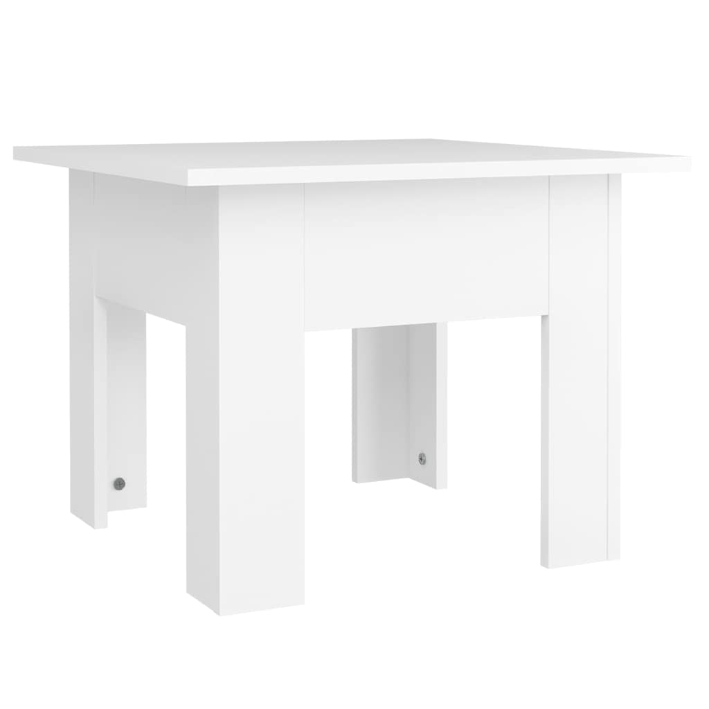 Vidaxl salontafel 55x55x42 cm bewerkt hout wit