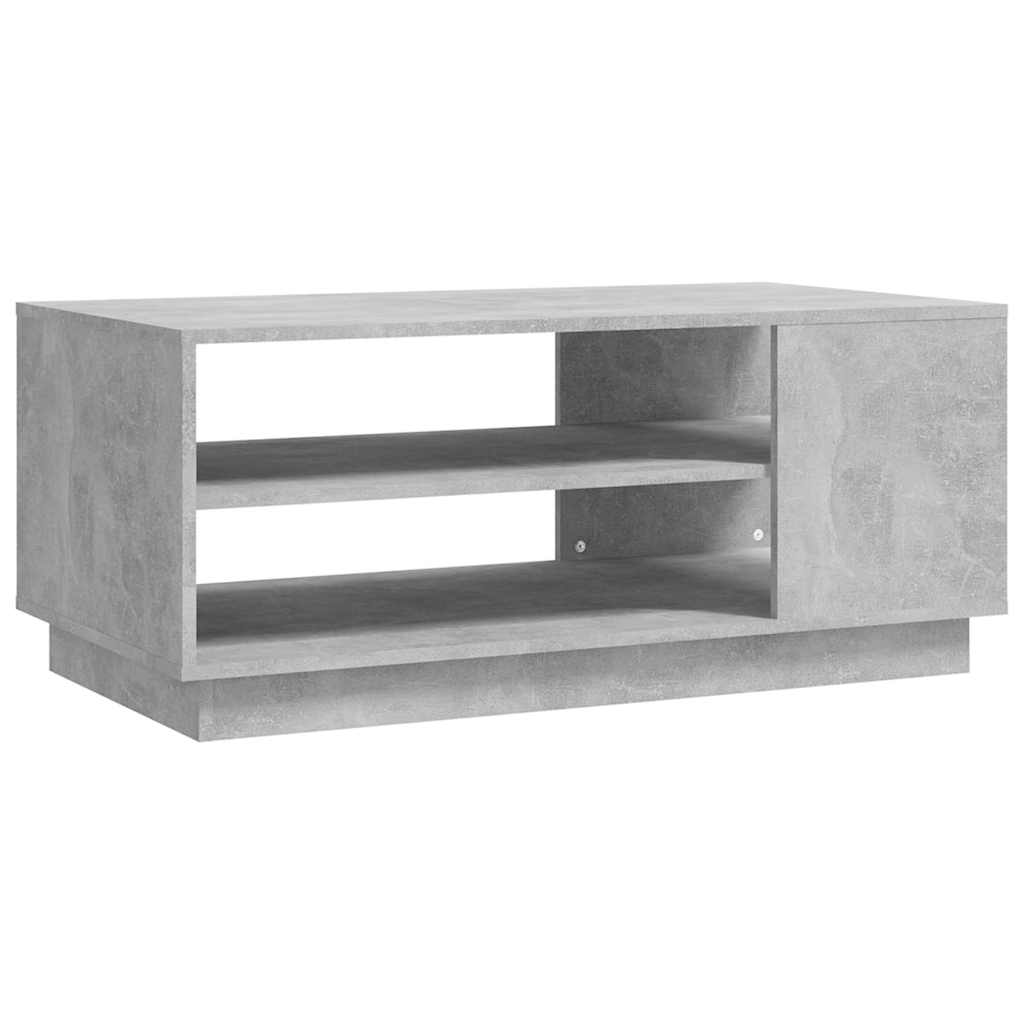 Vidaxl salontafel 102x55x43 cm bewerkt hout betongrijs
