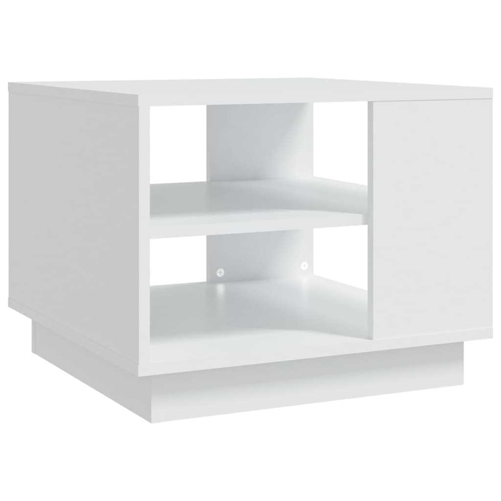 Vidaxl salontafel 55x55x43 cm bewerkt hout wit