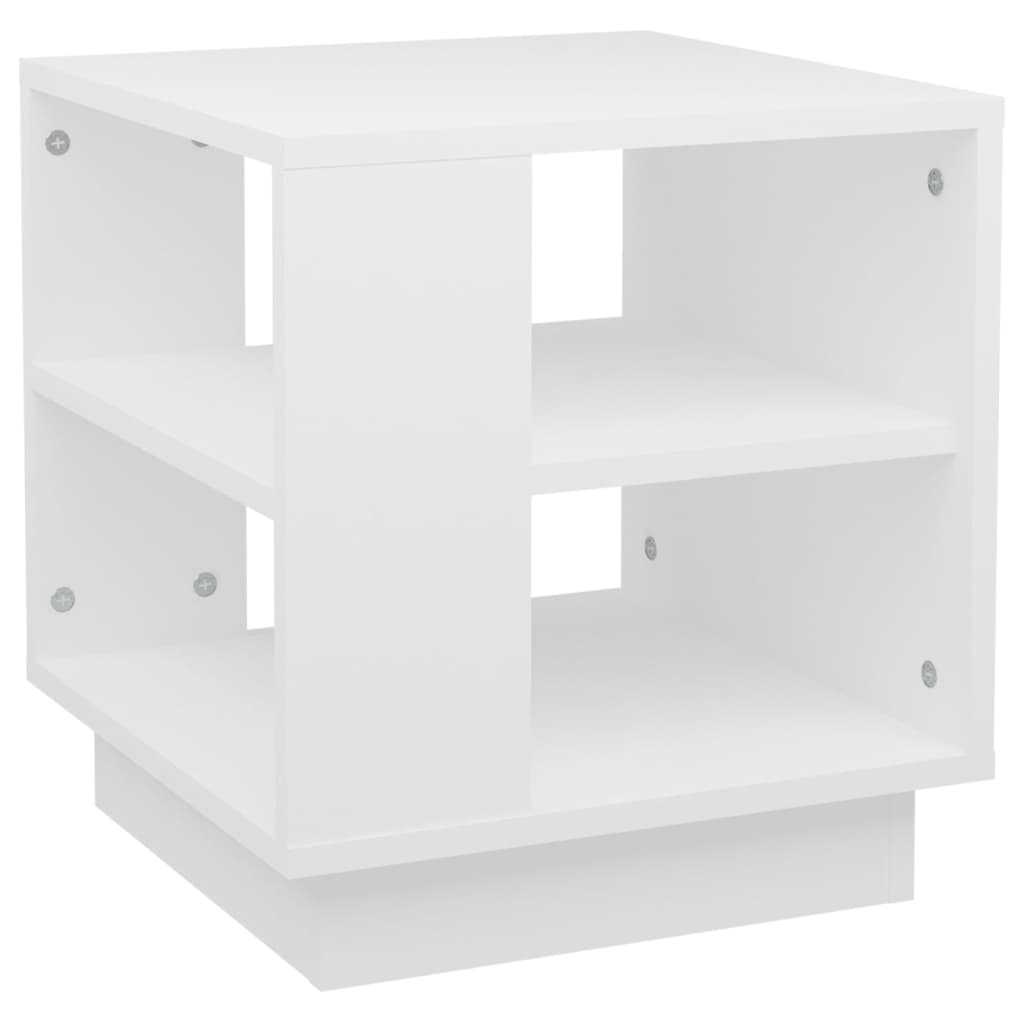 Vidaxl salontafel 40x40x43 cm bewerkt hout wit