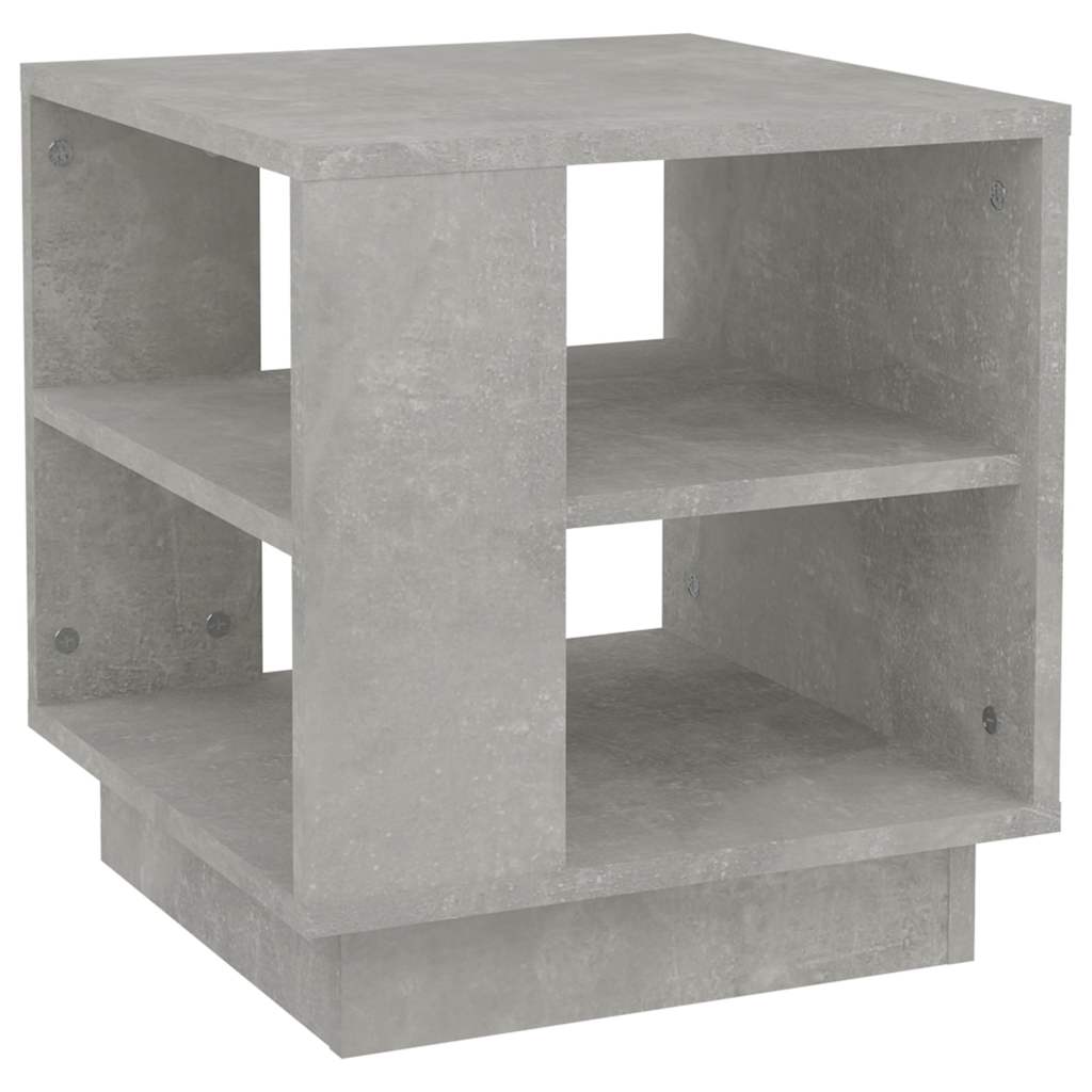 Vidaxl salontafel 40x40x43 cm bewerkt hout betongrijs