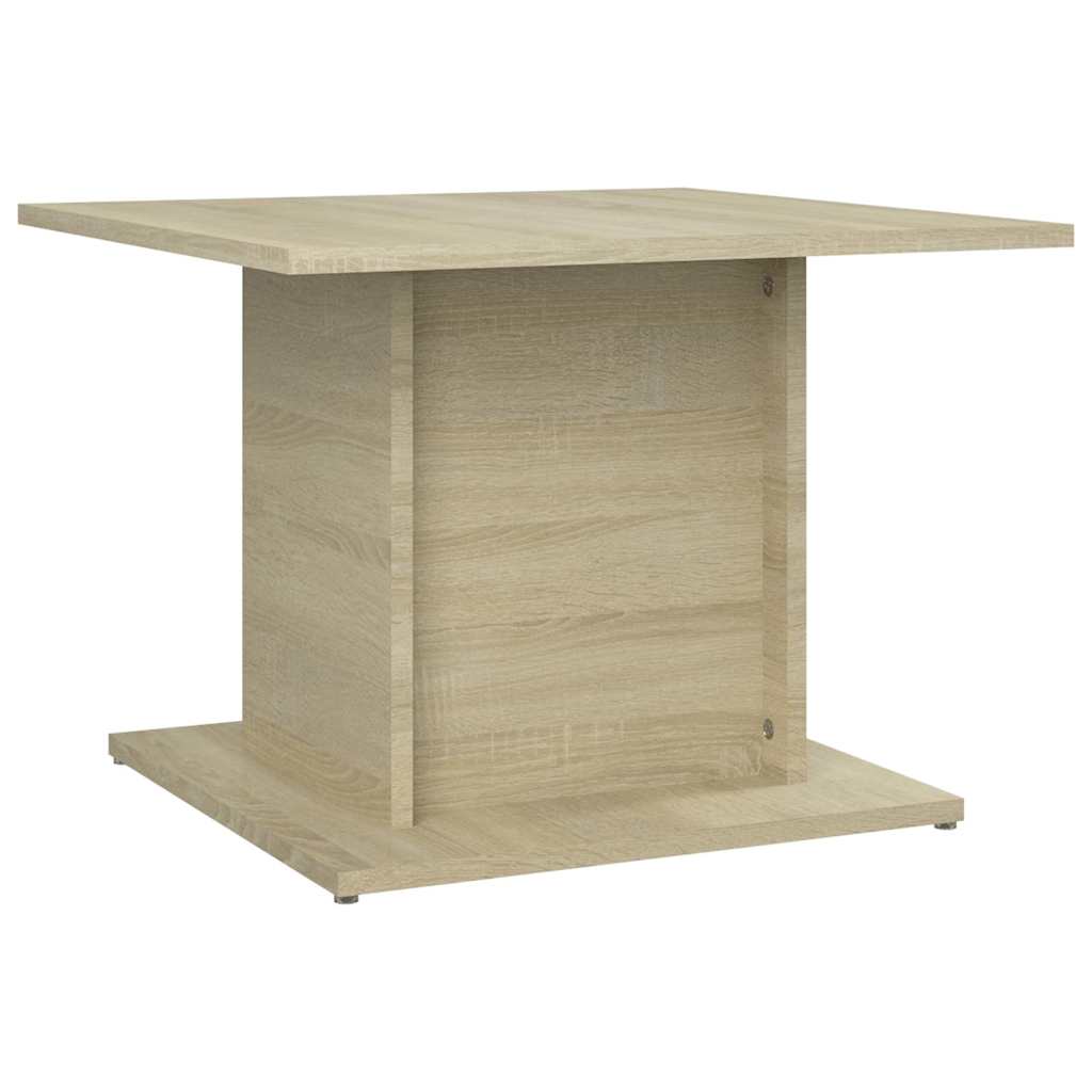 Vidaxl salontafel 55,5x55,5x40 cm bewerkt hout sonoma eikenkleurig