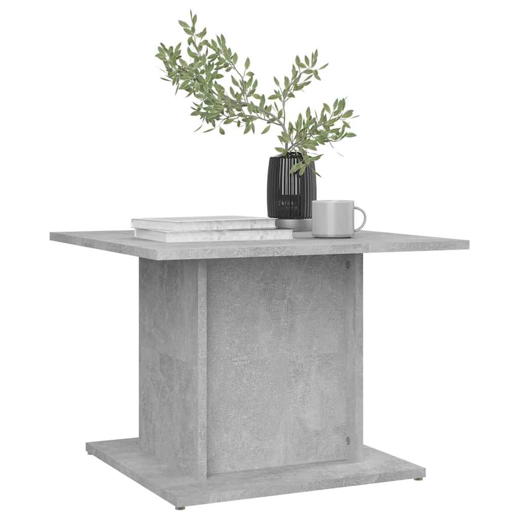 Vidaxl salontafel 55,5x55,5x40 cm bewerkt hout betongrijs