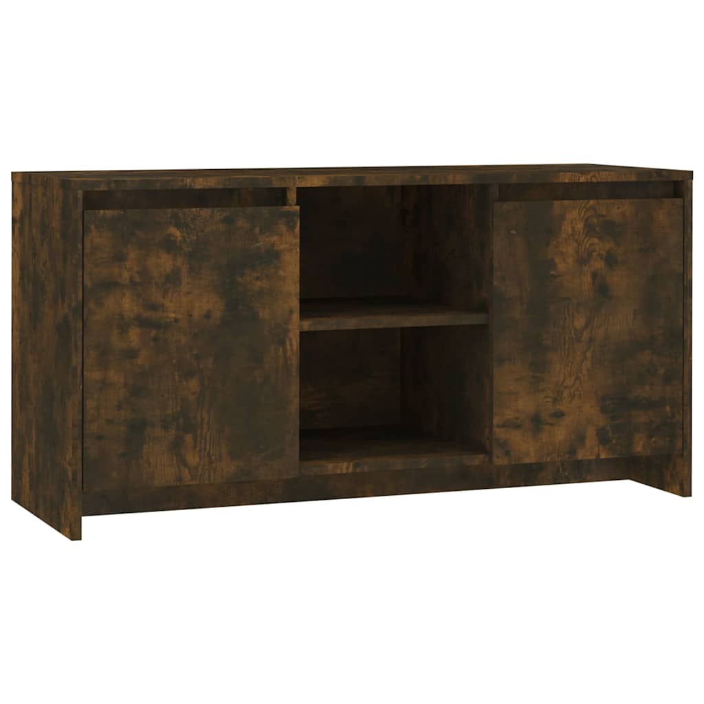 Vidaxl tv-meubel 102x37,5x52,5 cm bewerkt hout gerookt eikenkleurig