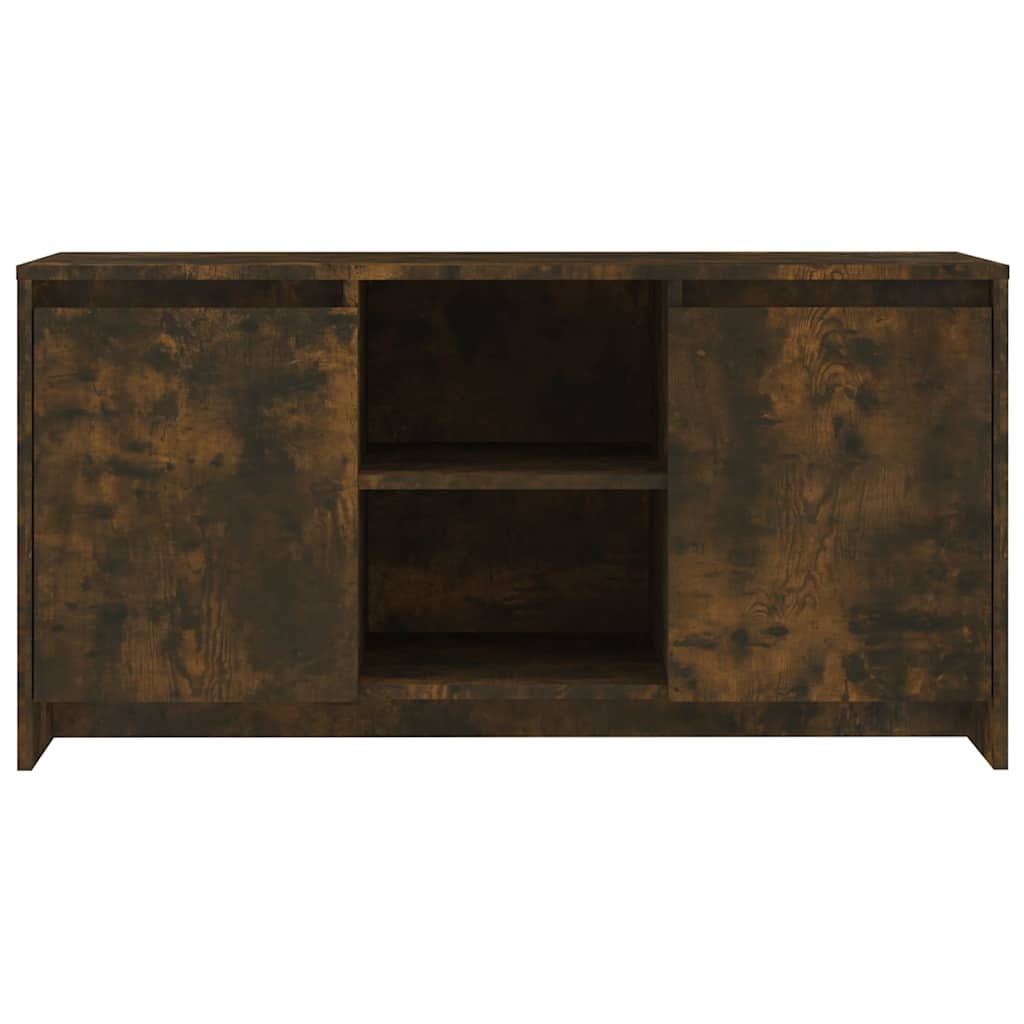 Vidaxl tv-meubel 102x37,5x52,5 cm bewerkt hout gerookt eikenkleurig