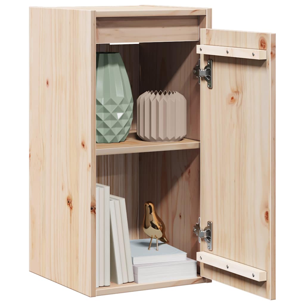 Vidaxl wandkast 30x30x60 cm massief grenenhout