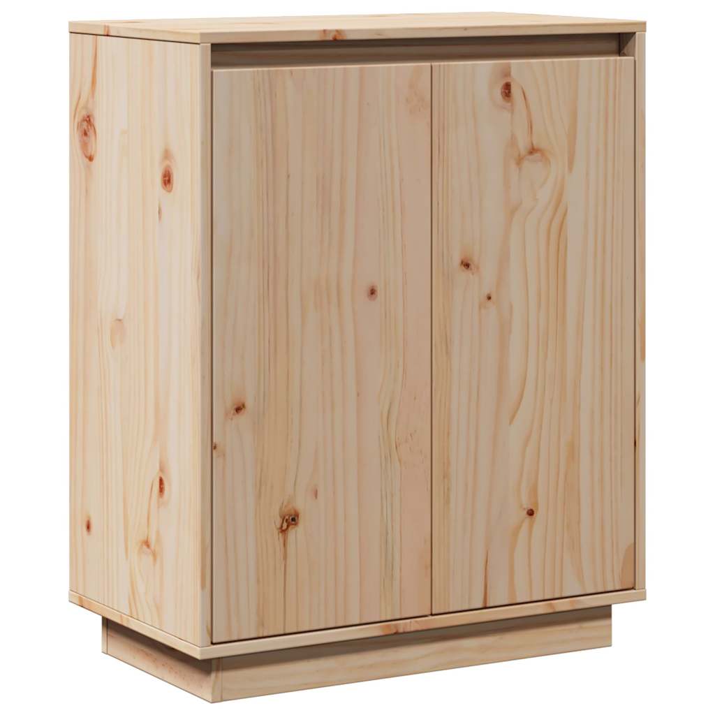 Vidaxl dressoir 60x34x75 cm massief grenenhout