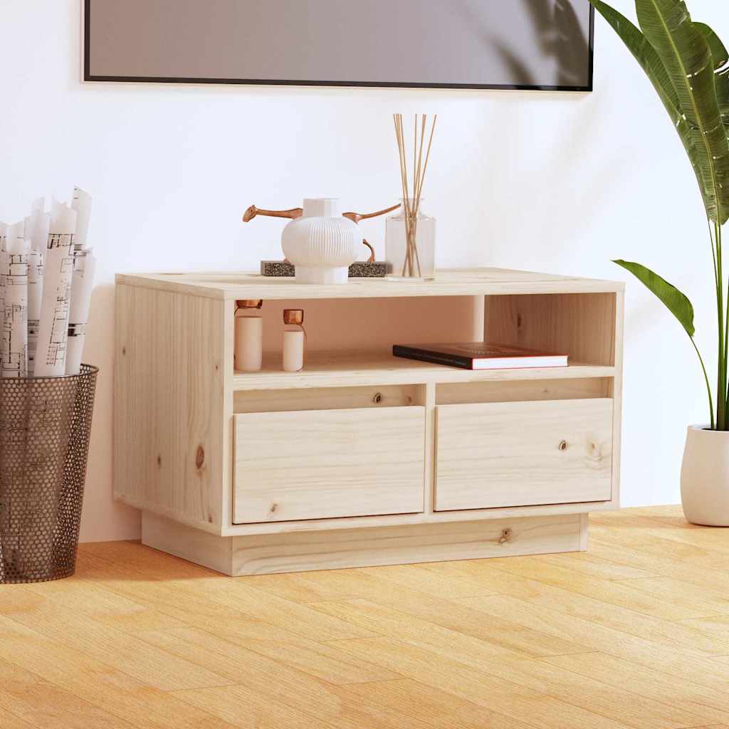 Vidaxl tv-meubel 60x35x37 cm massief grenenhout
