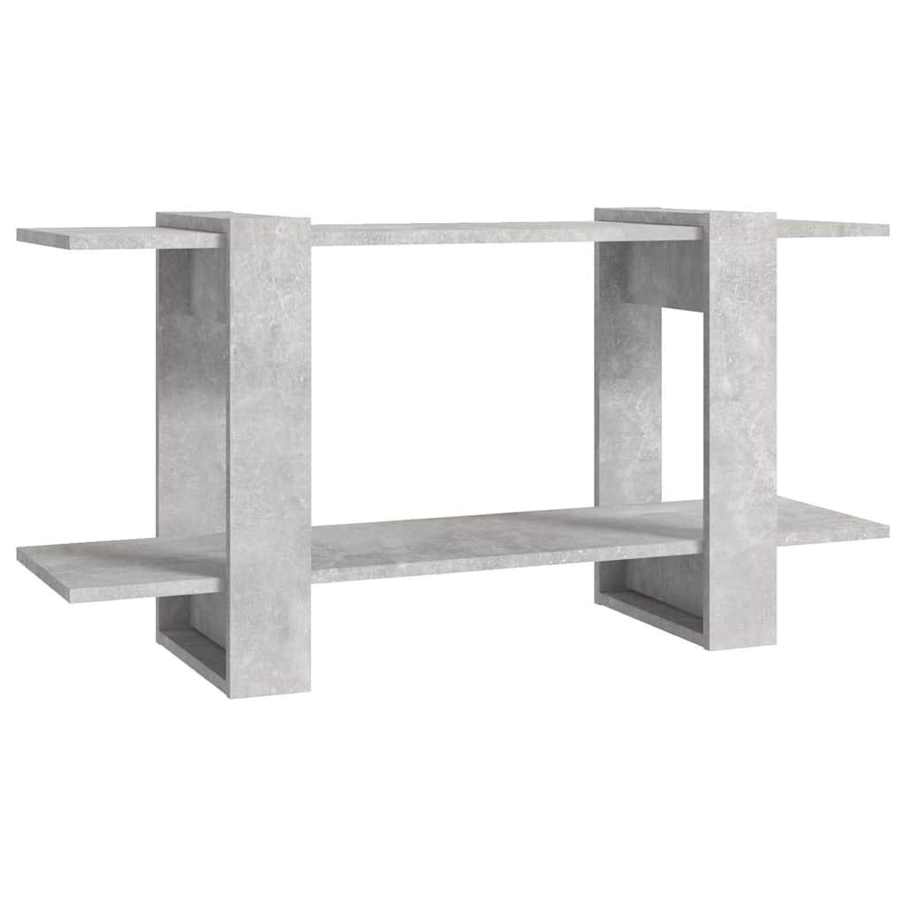 Vidaxl boekenkast 100x30x51 cm bewerkt hout betongrijs