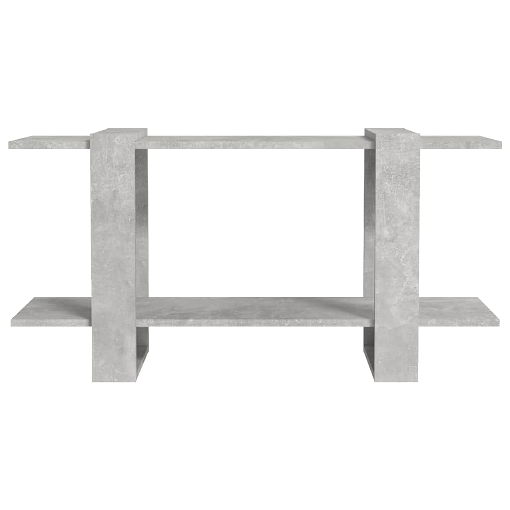 Vidaxl boekenkast 100x30x51 cm bewerkt hout betongrijs