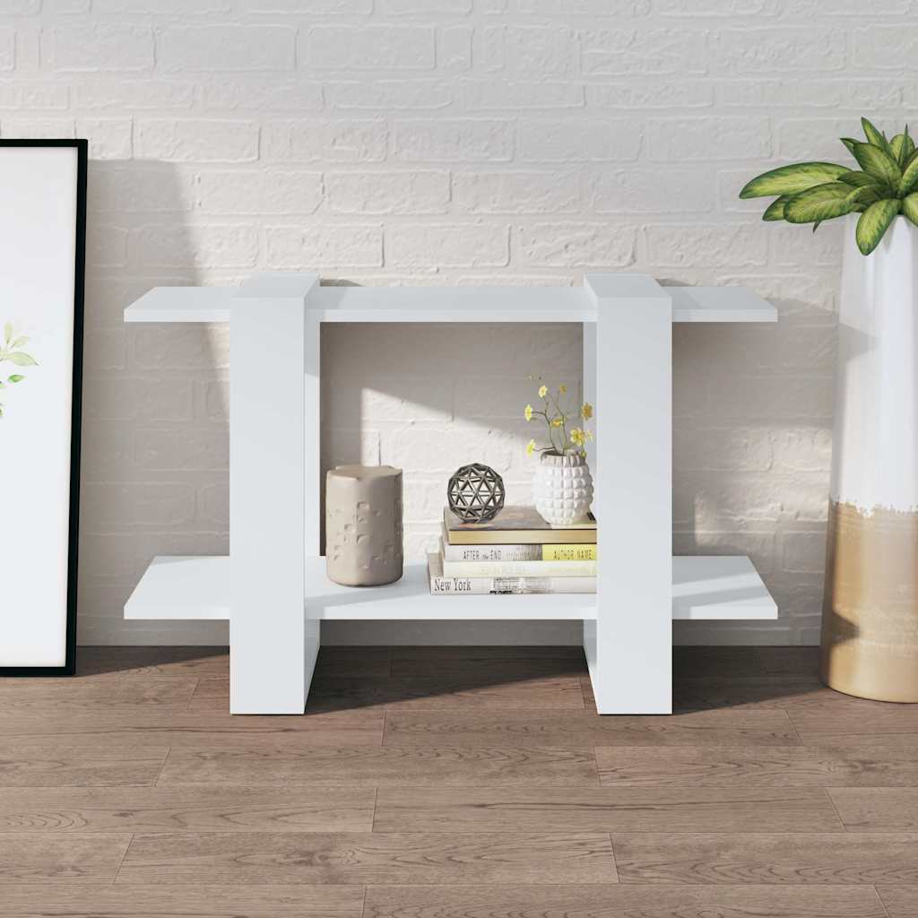 Vidaxl boekenkast kamerscherm 80x30x51 cm wit