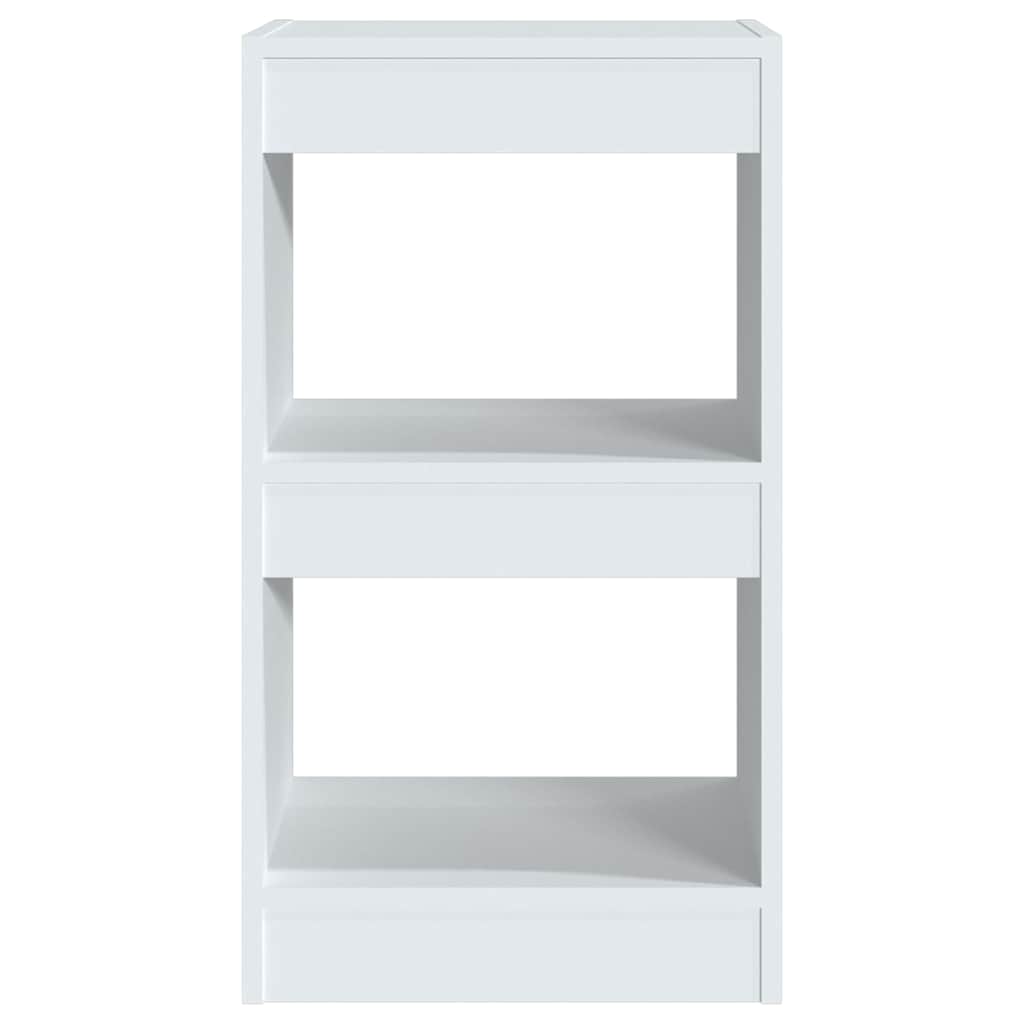 Vidaxl boekenkast kamerscherm 40x30x72 cm wit