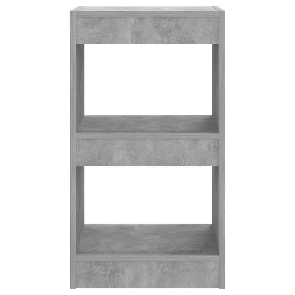 Vidaxl boekenkast kamerscherm 40x30x72 cm betongrijs