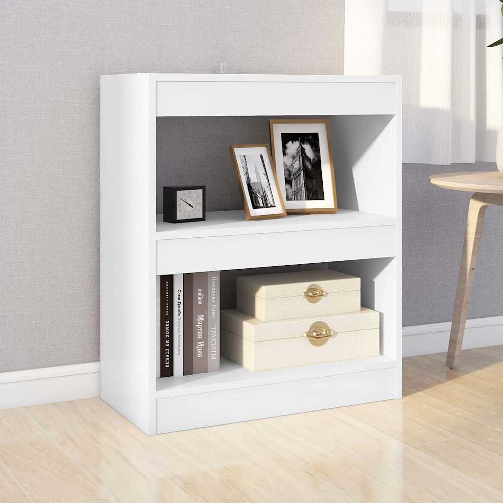 Vidaxl boekenkast kamerscherm 60x30x72 cm wit