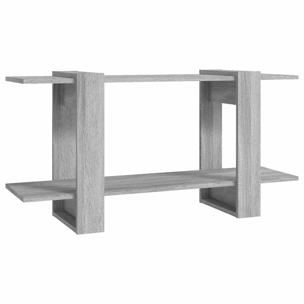 Vidaxl boekenkast 100x30x51 cm bewerkt hout grijs sonoma eiken