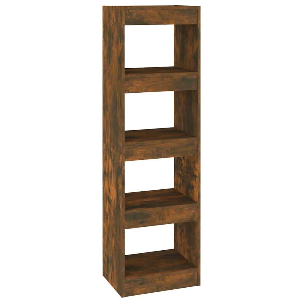 Vidaxl boekenkast kamerscherm 40x30x135 cm gerookt eikenkleurig