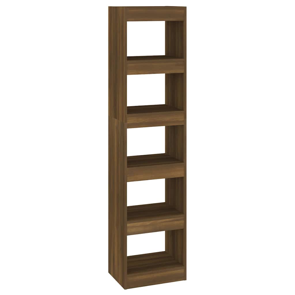 Vidaxl boekenkast kamerscherm 40x30x166 cm bruin eikenkleur