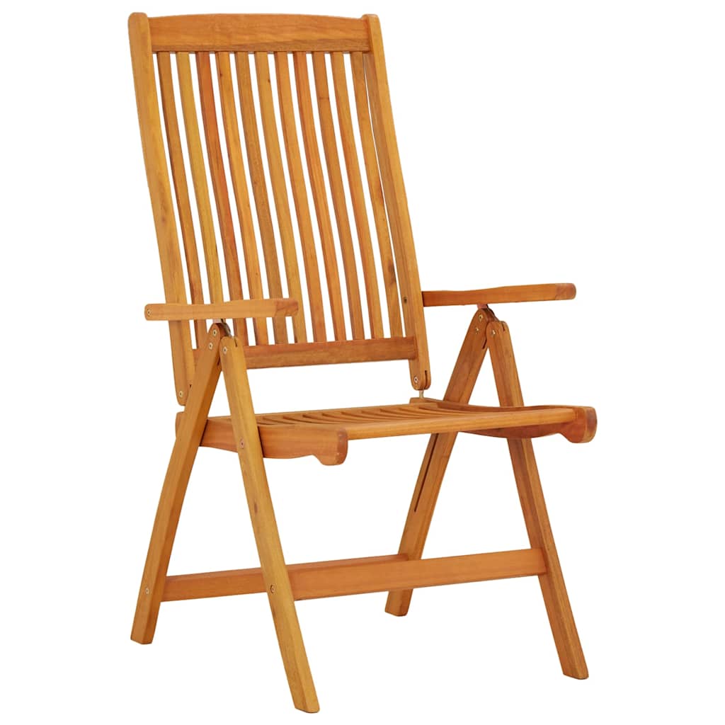 Vidaxl tuinstoelen 2 st inklapbaar massief eucalyptushout