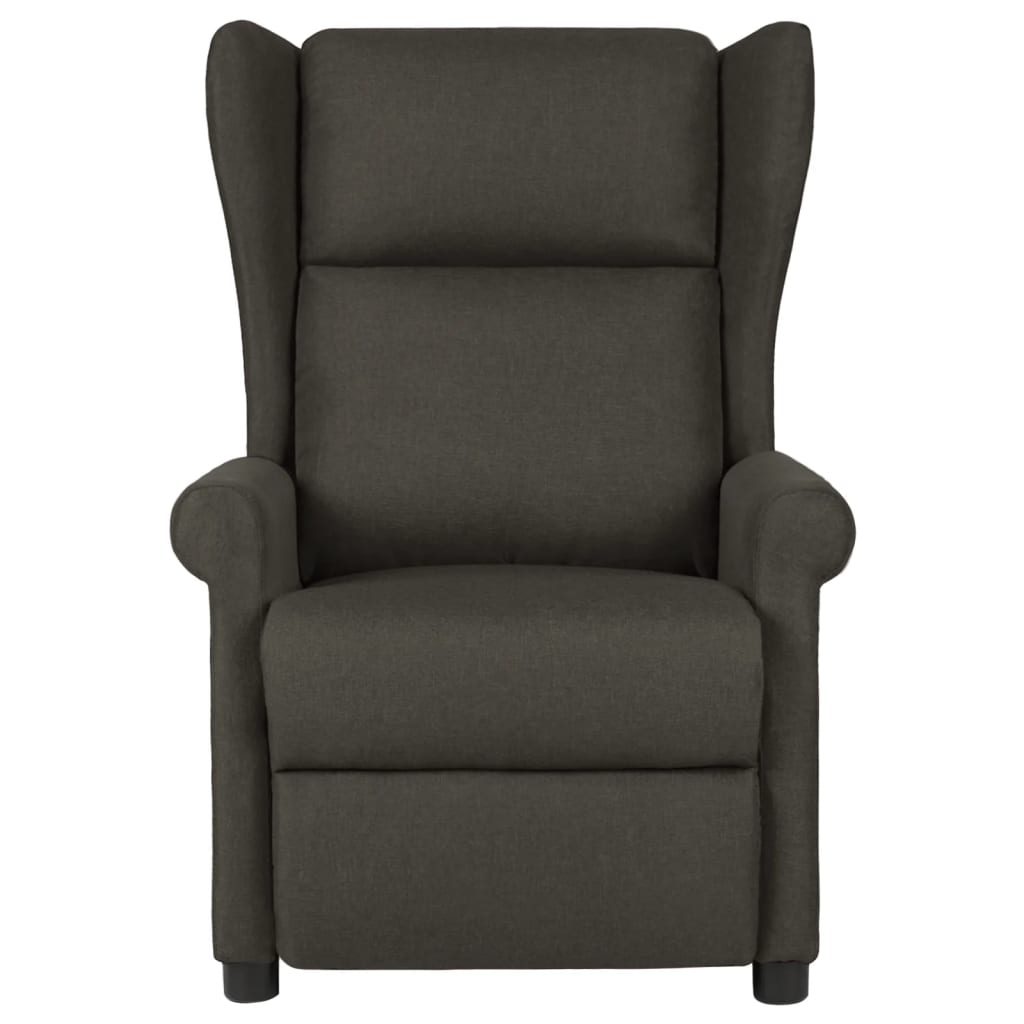 Vidaxl fauteuil verstelbaar stof taupe