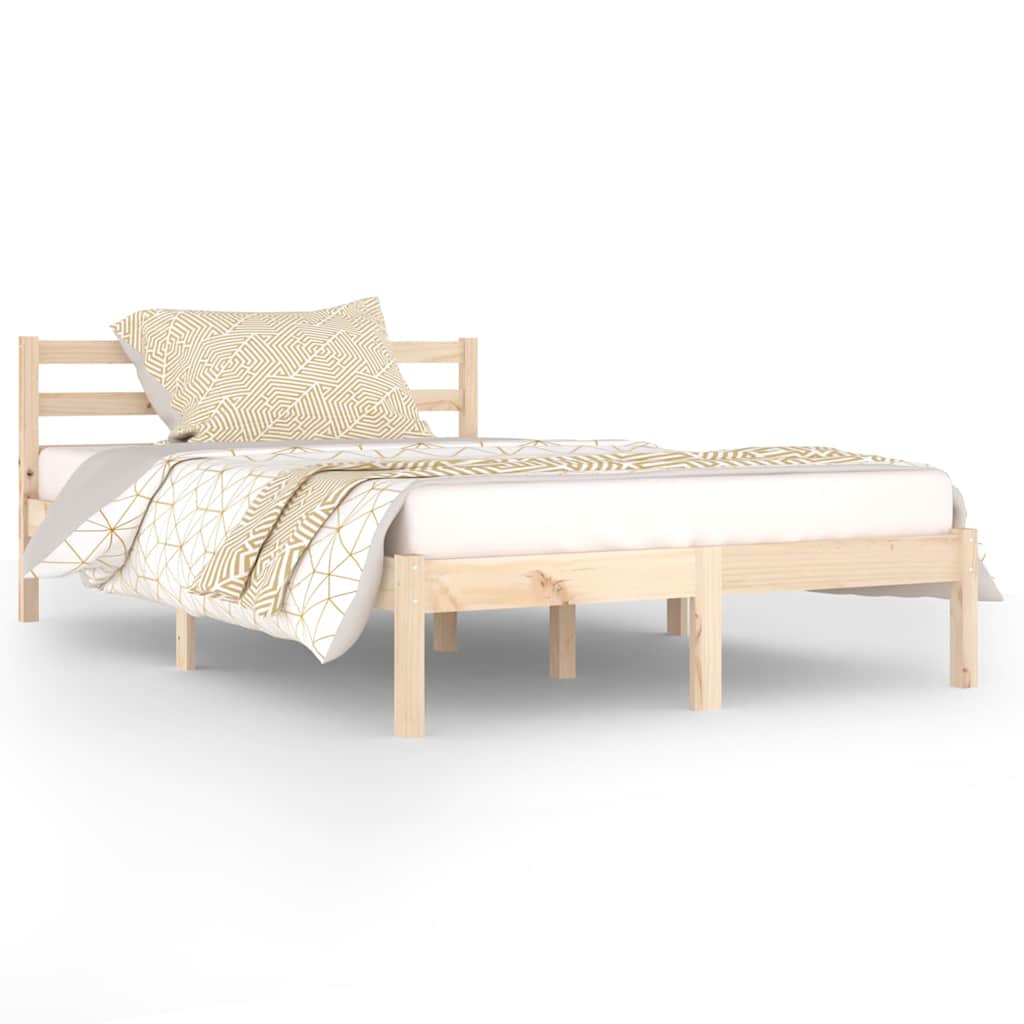 Vidaxl bedframe massief grenenhout 120x200 cm