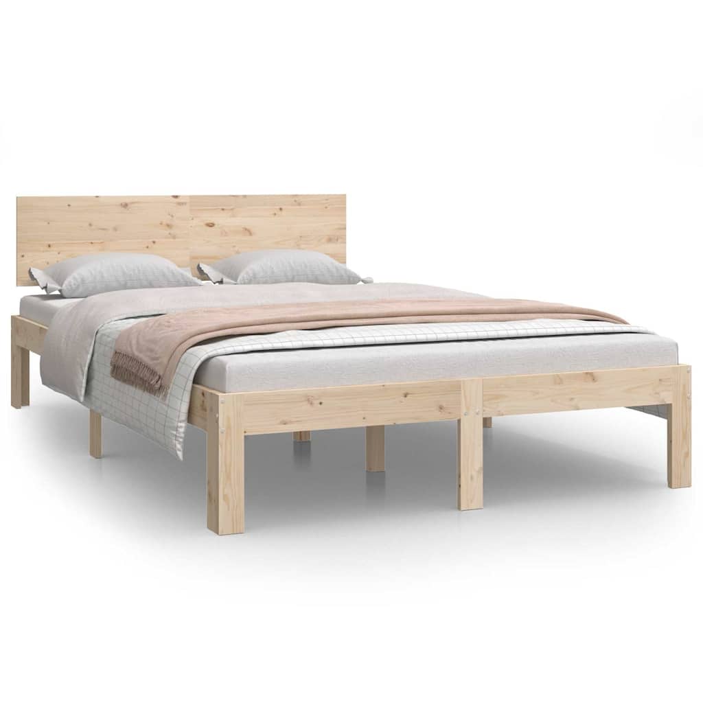 Vidaxl bedframe massief grenenhout 120x200 cm