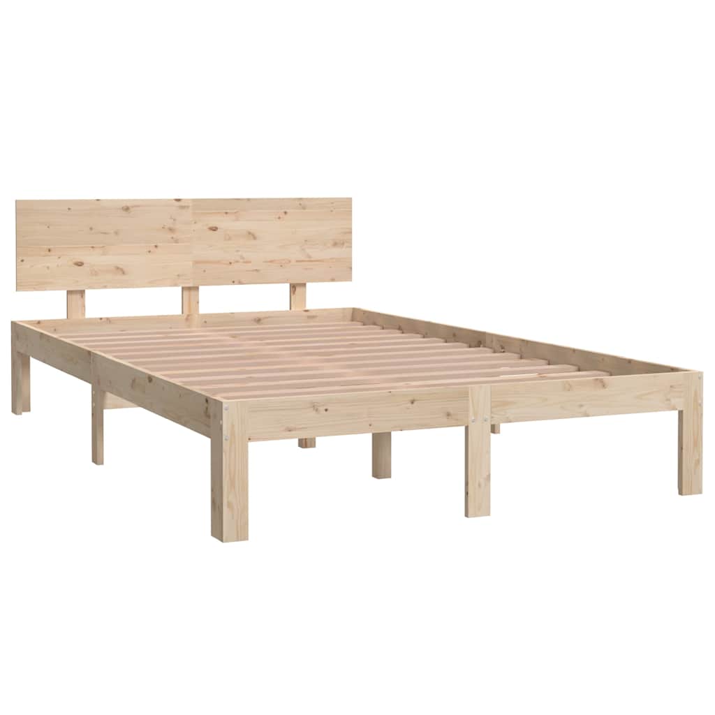 Vidaxl bedframe massief grenenhout 120x200 cm