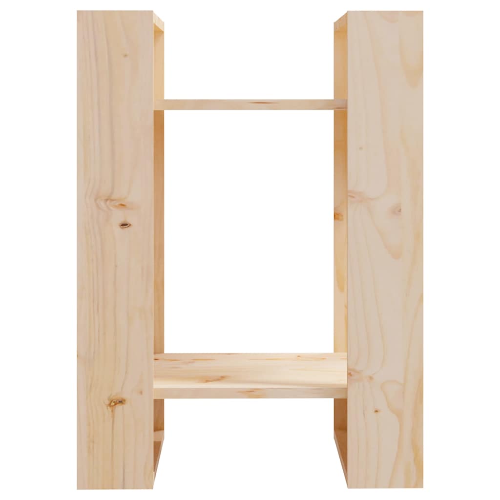 Vidaxl boekenkast kamerscherm 41x35x57 cm massief grenenhout
