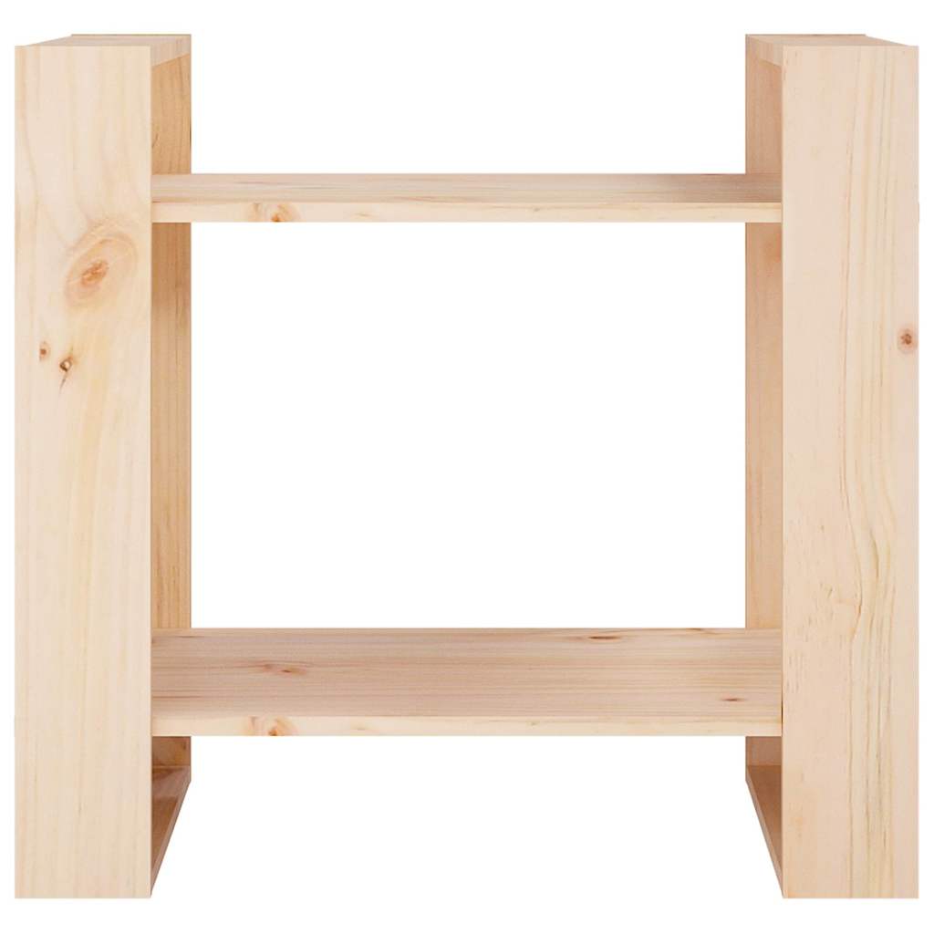 Vidaxl boekenkast kamerscherm 60x35x57 cm massief grenenhout