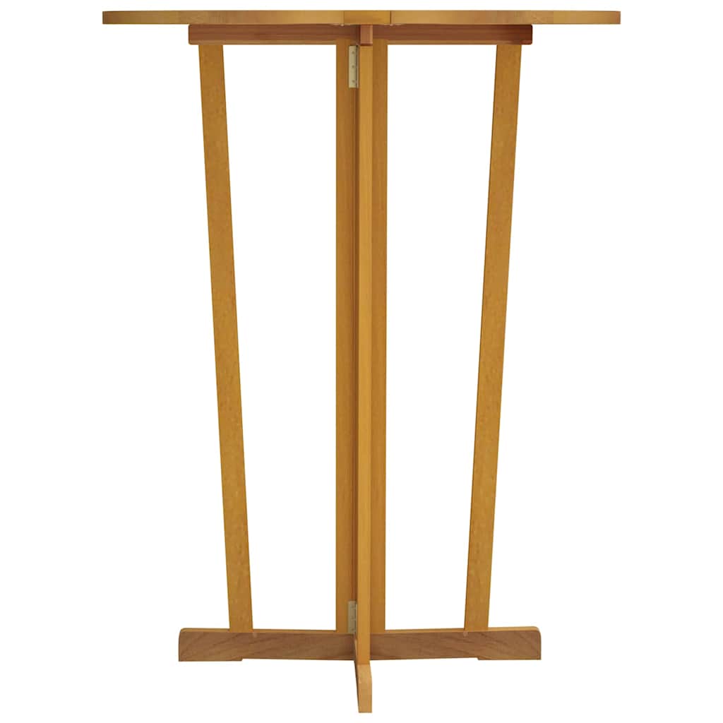 Vidaxl bartafel inklapbaar 90x65x105 cm massief teakhout