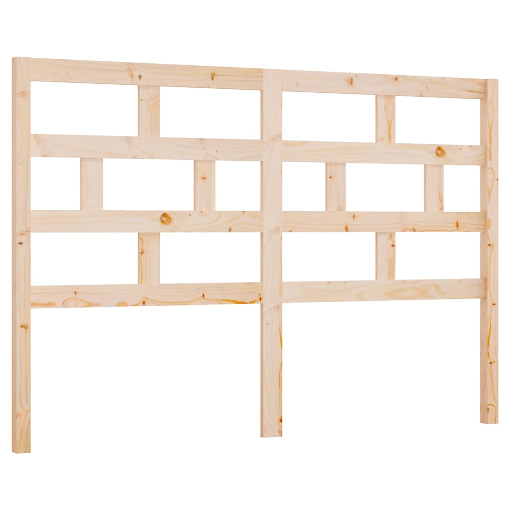 Vidaxl hoofdbord 166x4x100 cm massief grenenhout