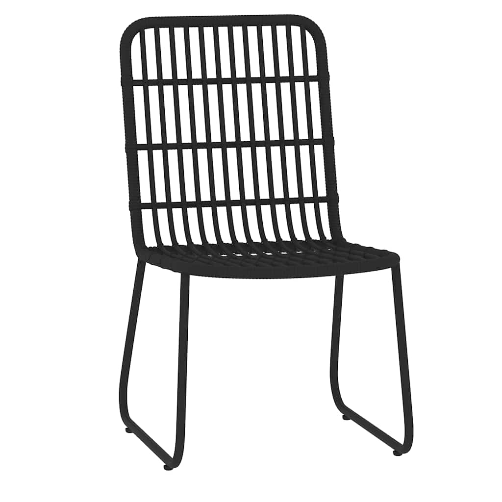 Vidaxl 3-delige tuinset zwart