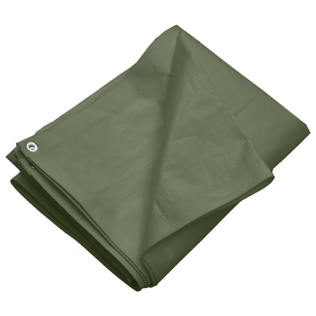 Vidaxl dekzeil 260 g m² 4x4 m hdpe groen