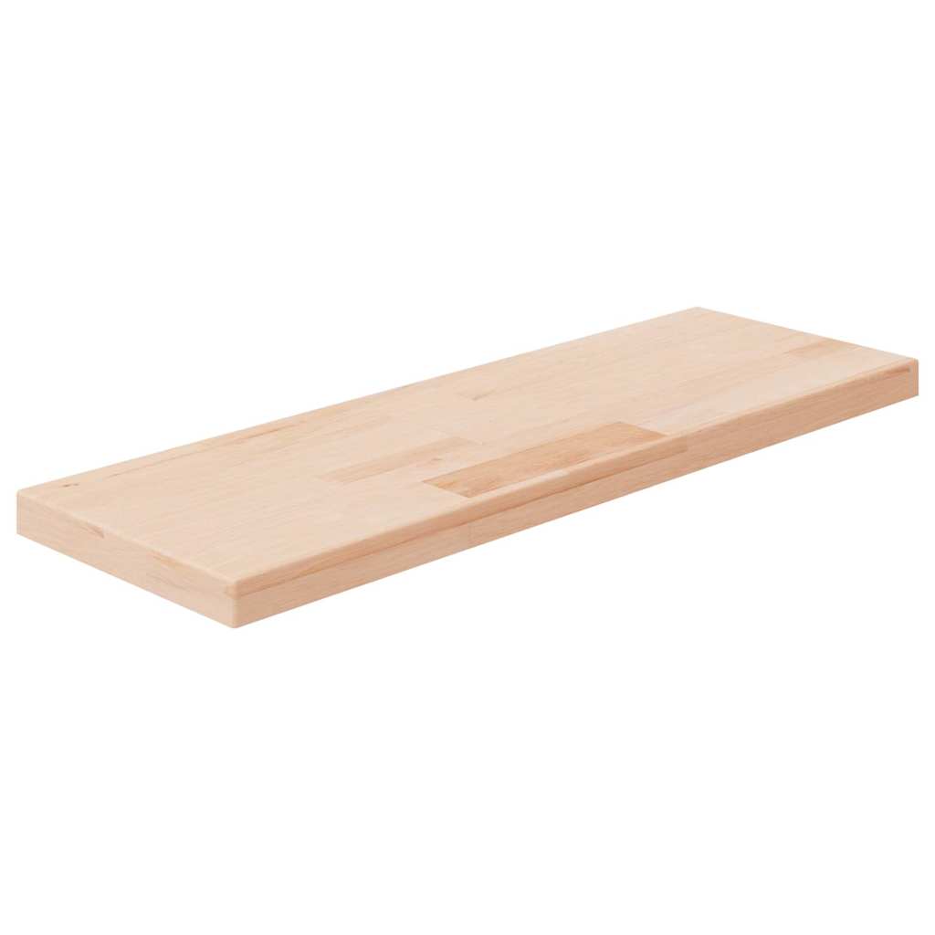 Vidaxl plank 60x20x2,5 cm onbehandeld massief eikenhout