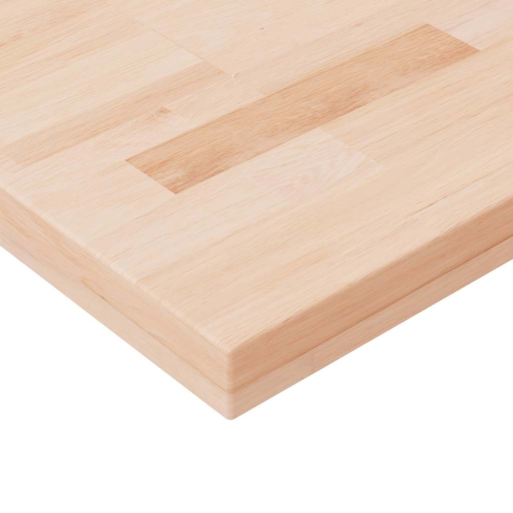 Vidaxl tafelblad vierkant 40x40x4 cm onbehandeld massief eikenhout