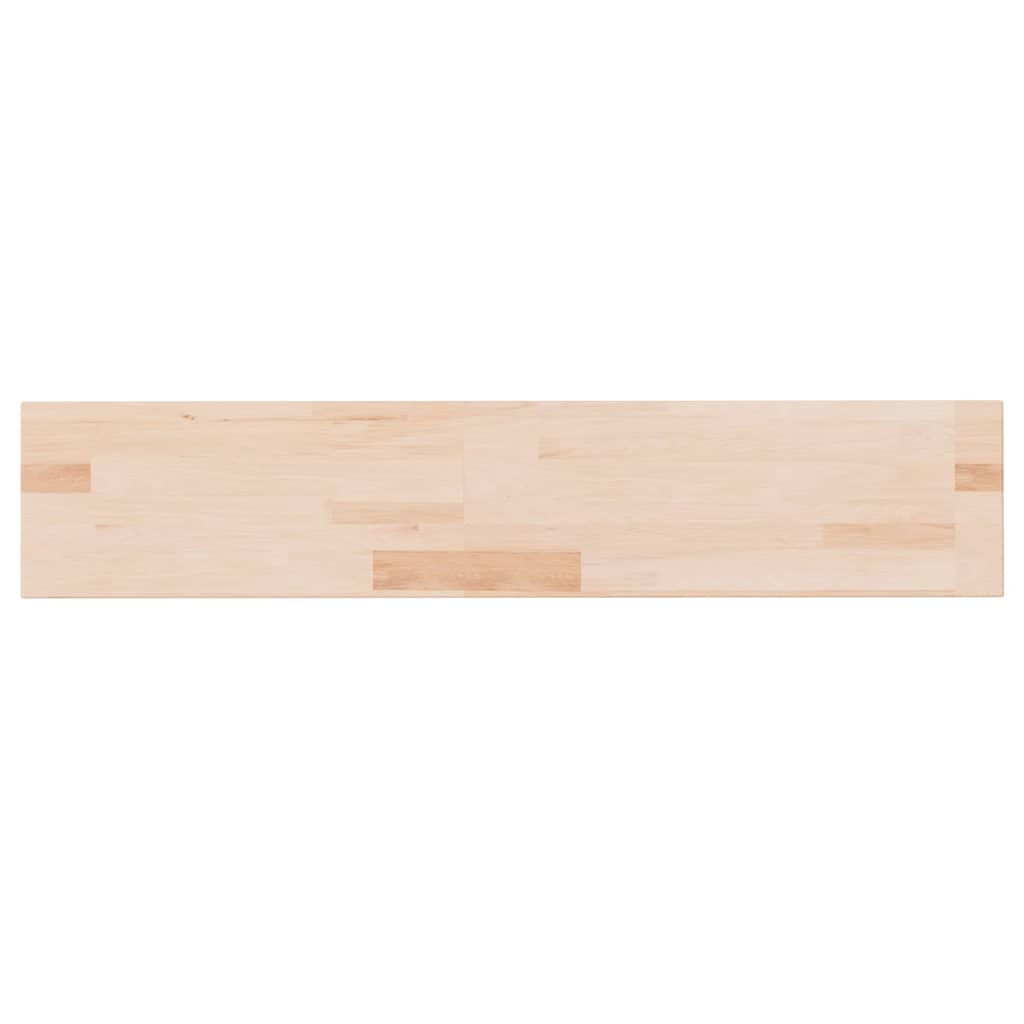 Vidaxl plank 100 x 20 x 4 cm onbewerkt massief eikenhout