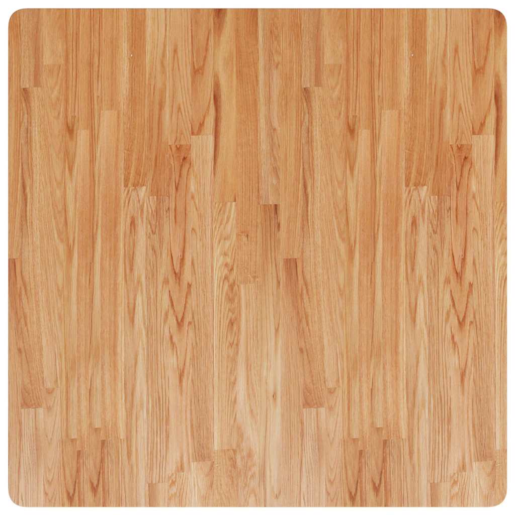Vidaxl tafelblad vierkant 90x90x1,5cm massief eiken lichtbruin